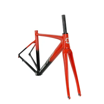 iZIP סגסוגת אלומיניום אופני כביש מסגרת רים בלם סוגים כוללים 700C סיבי פחמן מזלג שחרור מהיר 100*130mm